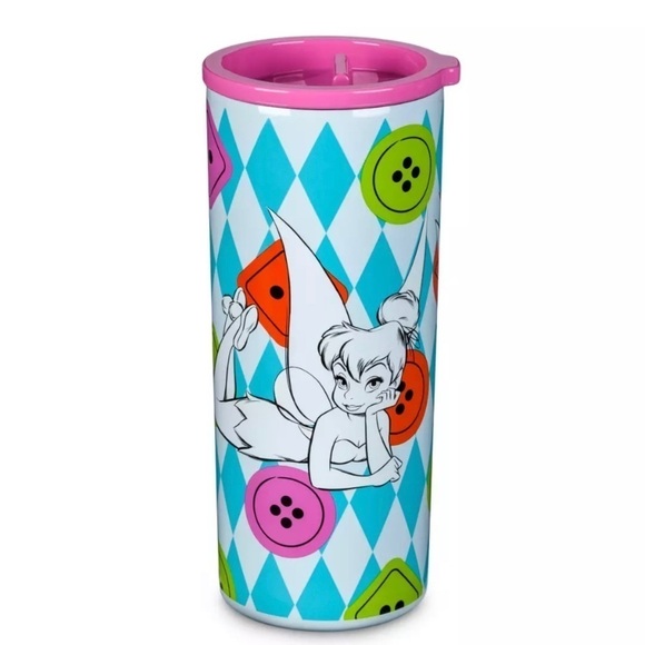Disney Accessories - Tinker Bell Stainless Steel Travel Tumbler – Peter Pan